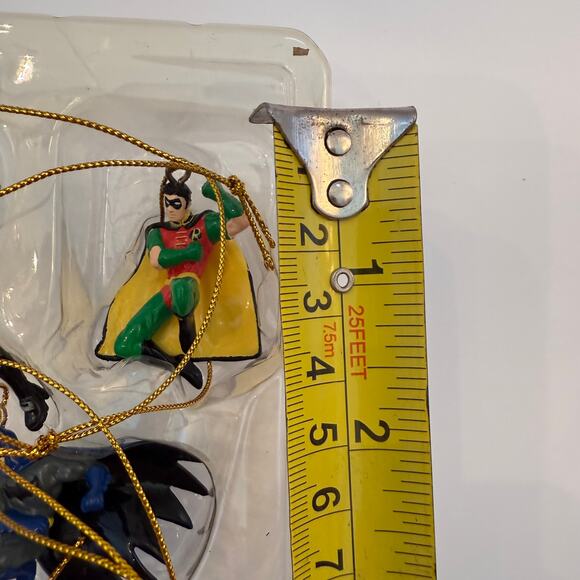 Batman DC Comics 5 Piece Mini Ornament Set Kurt Adler - Picture 5 of 8